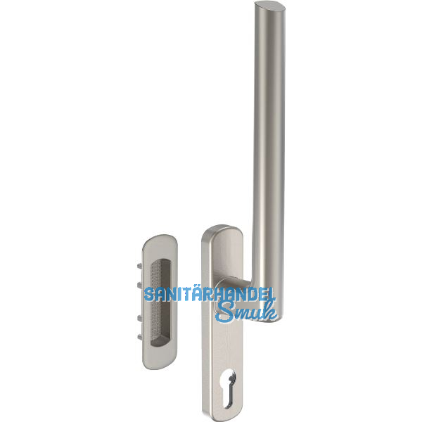 MACO HS Griffgarnitur 12, PZ innen, TS 56-68 mm, Alu titan eloxiert (103651)