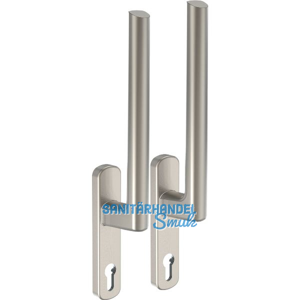 MACO HS Griffgarnitur 12, PZ innen/au�en, TS 56-68 mm, titan (103669)