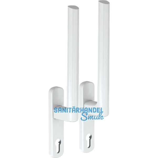 MACO HS Griffgarnitur 12, PZ innen/au�en, TS 56-68 mm, wei� (103670)