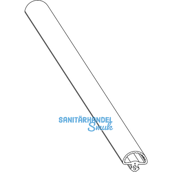 MACO HS Streifdichtung f�r Dichtungsschiene PVC, L=50 Meter, grau (466918)