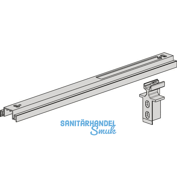GU HS SilentClose/StopUnit Zubeh�r P1850 GS geschlossen Schema A schwarz