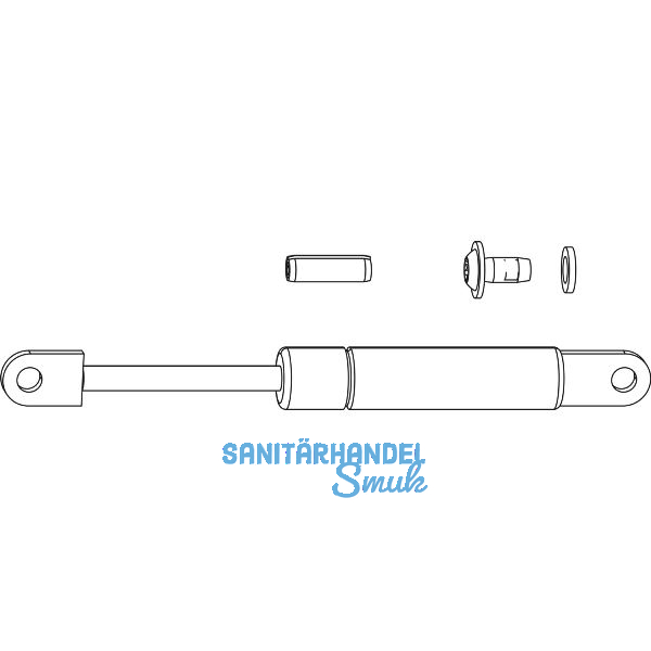 MACO HS Bedienkraftunterst�tzung Gasfeder ab 150-300 kg Fl�gelgewicht (105846)