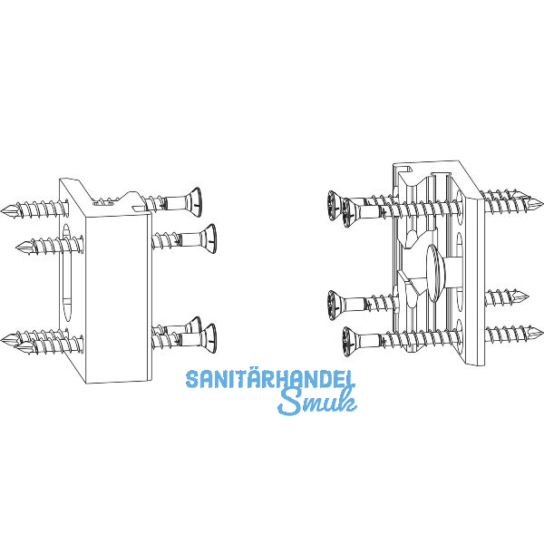 MACO HS Mittelverschluss RC3 f�r Dichtungsschiene PVC Fl�gelabstand 28 mm silber
