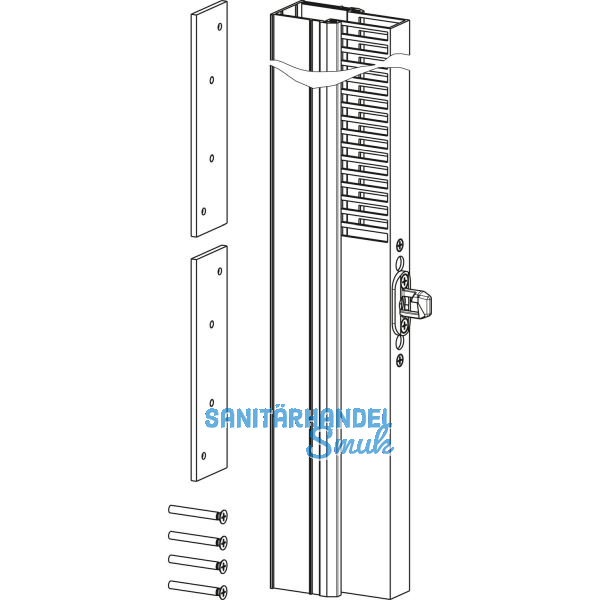 GU HS-Spaltl�ftung komplett, FH 2115-2765 mm