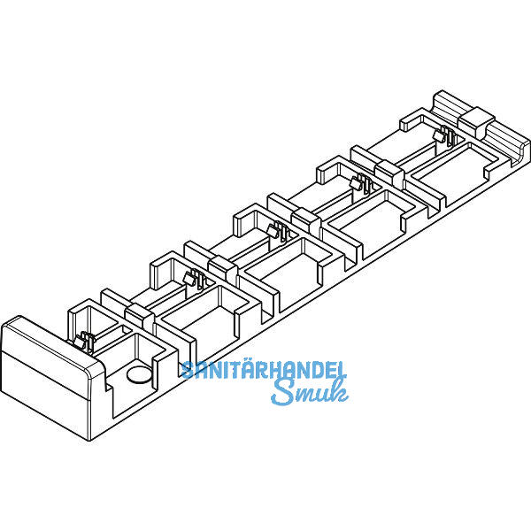 GU HS Thermostep 164/204 Auflagebr�cke bb Durchgang TS 88/28 mm B=149 mm