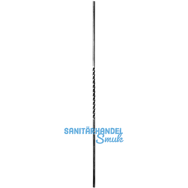 ARTEFERRO Zierstab 1x gedreht, L�nge 1000 mm, Schmiedeeisen