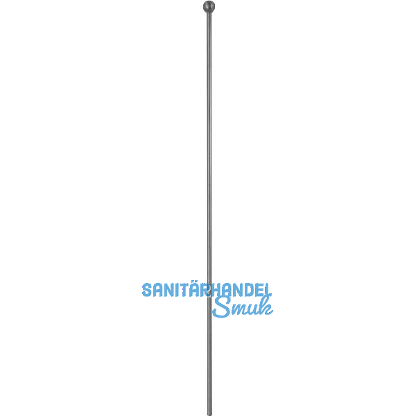 ARTEFERRO Kugelstab glatt, rund, 1000 mm, Schmiedeeisen