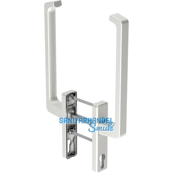 GU HS Drehgriffgarnitur DIRIGENT 180� Griff innen/au�en mit PZ silber