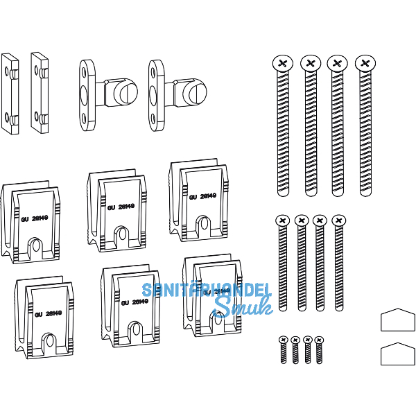 GU-934 HS Zubeh�r-Beutel Schema C