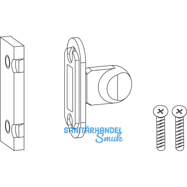 GU HS Riegelbolzen Nr. 2/14, Schema C, Edelstahl