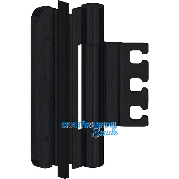 SIMONSWERK Objektband VX 7859/160-4 FD 18/12, Bandh�he 160 mm,Edelstahl schwarz