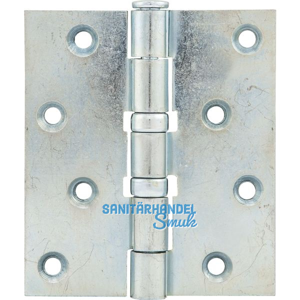 Scharnierband, 102 x 76 x 3,0 mm, Stahl verzinkt