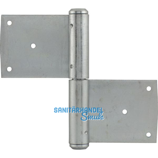 T�rnussband, Stift � 11 mm, Bandh�he 90 mm, rechts, Stahl verzinkt