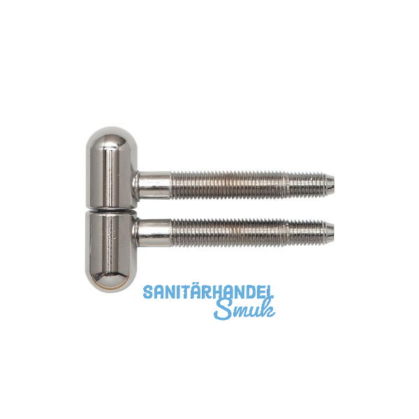 SFS Einbohrband, 16 mm, mit Rundkopf, Stahl verchromt