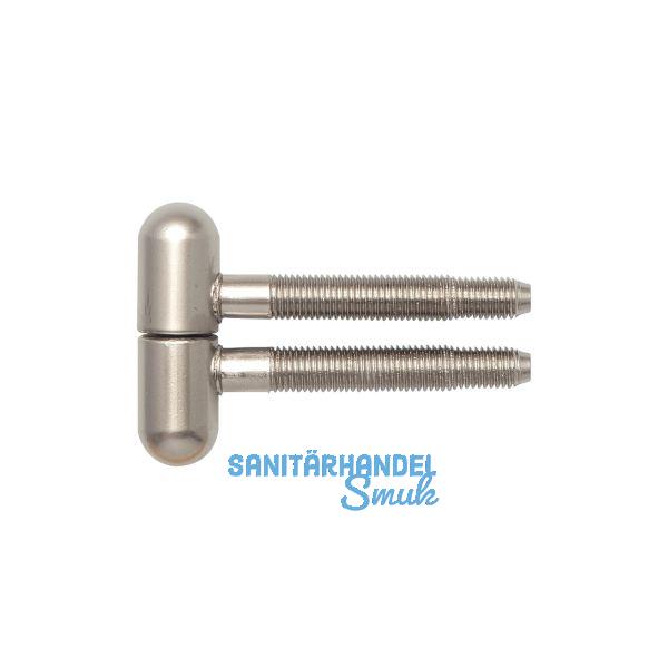 SFS Einbohrband, 16 mm, mit Rundkopf, Stahl vernickelt matt