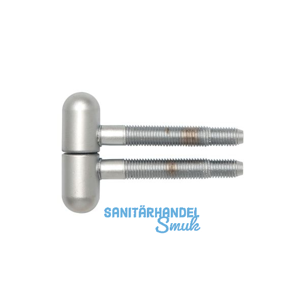 SFS Einbohrband, 16 mm, mit Rundkopf, Stahl verchromt matt