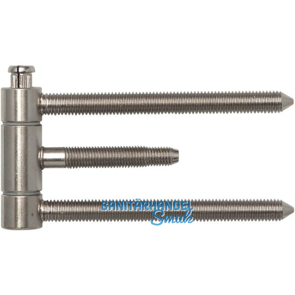 Steckband 3-teilig 18 mm, brandschutztauglich, Stahl vernickelt