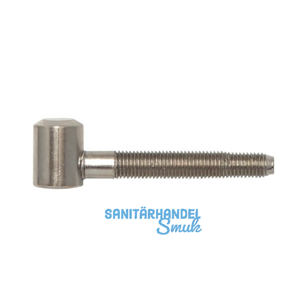 SOLIDO Einbohrband-Oberteil m. Zylinderkopf, � 16 mm, f�r Holz, Stahl vernickelt