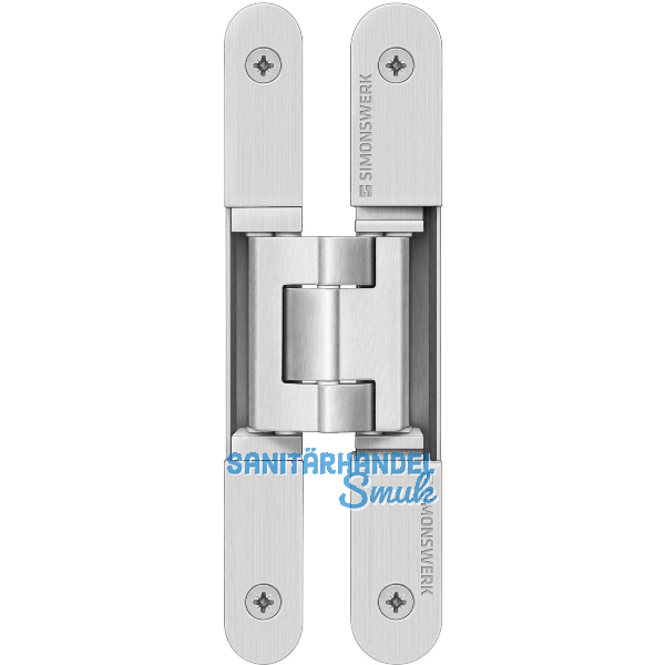 SIMONS T�rband TECTUS TE 240 3D, verdeckt, Edelstahl-Effekt