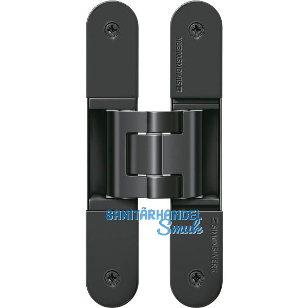 SIMONS T�rband TECTUS TE 340 3D, verdeckt, schwarz beschichtet RAL 9005