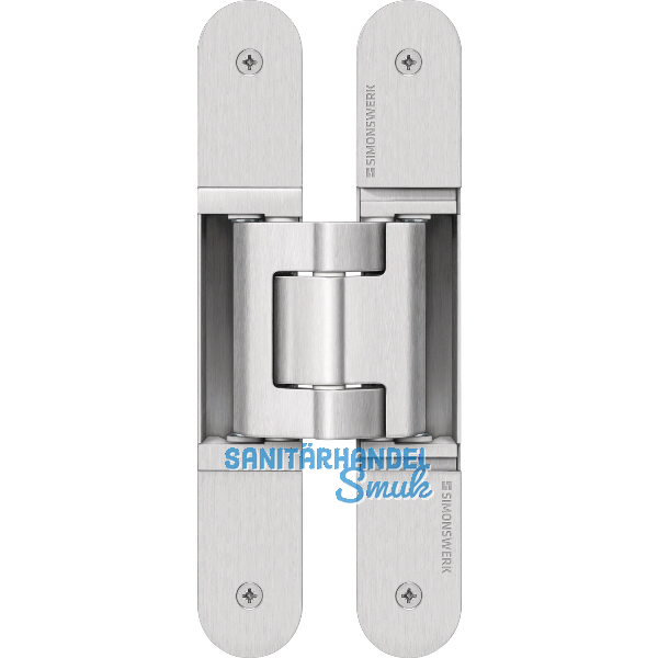 SIMONS T�rband TECTUS TE 540 3D, verdeckt, Edelstahl-Effekt