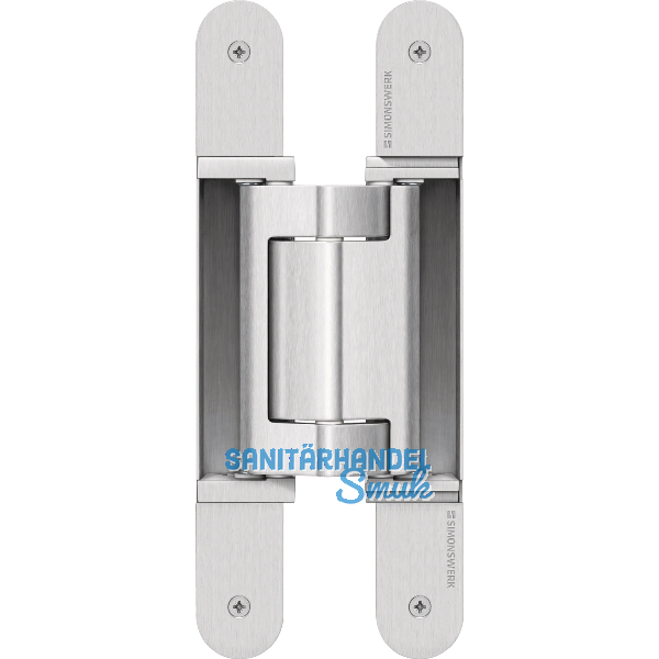 SIMONS T�rband TECTUS TE 640 3D A8, verdeckt, Edelstahl-Effekt