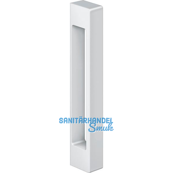 T�rgriff KCH1700, zum Kleben,200x26x40mm, Aluminium wei� matt RAL9016