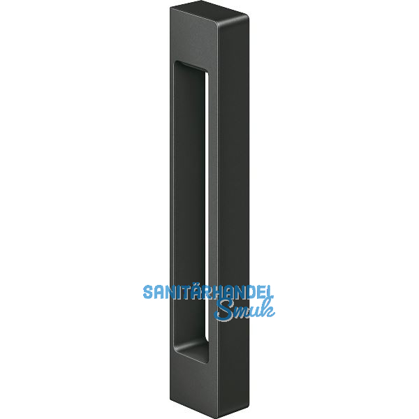 T�rgriff KCH1700,zum Kleben,200x26x40mm,Aluminium schwarz matt RAL9005