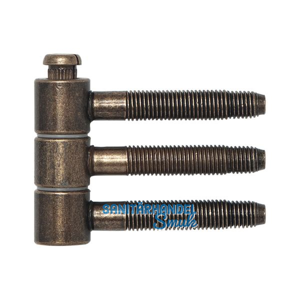 Steckband 3-tlg. � 16mm, H�he 46,7 mm, bronze patiniert