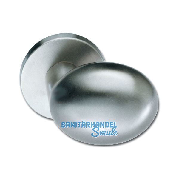 FSB T�rknopf 23 0804 ASL fest auf Rosette, Edelstahl matt