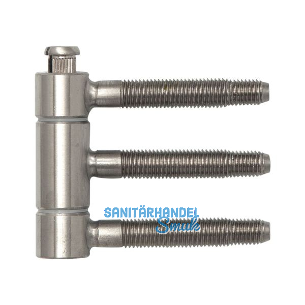 Steckband 3-teilig � 18 mm, H�he 61 mm, Edelstahl