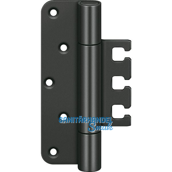 SIMONSWERK Objektband VX 7729, Bandh�he 120mm,Stahl beschichtet schwarz RAL 9005