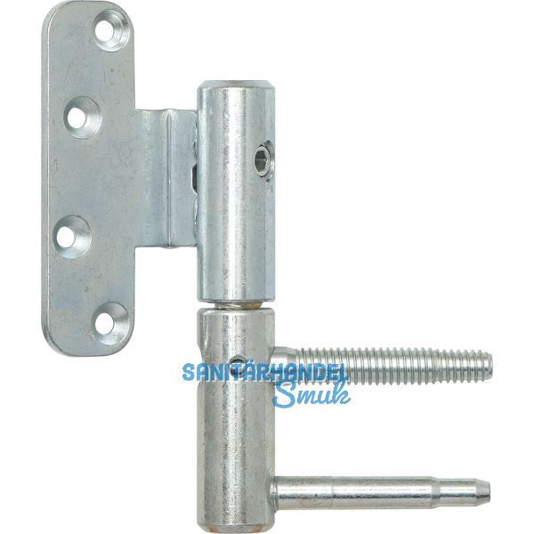 T�rband 3-DIM 2-tlg. � 20 mm links, Bandh�he 112 mm, silber