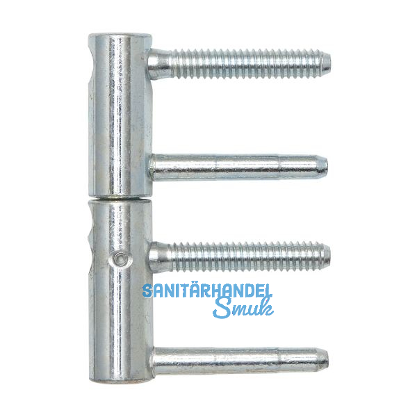 OTLAV Holz-T�rband 3-DIM, 2-teilig, 20 mm, Stahl verzinkt