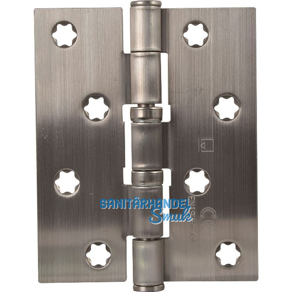 Scharnierband, 127 x 102 x 3,0 mm, Edelstahl