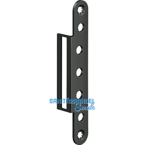 SIMONSWERK Abdeckwinkel VX 7560 KK, Stahl beschichtet schwarz matt RAL 9005