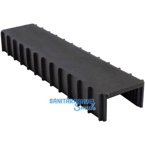 IAM DESIGN Befestigung SPEEDY RAIL f. Nutrohr,Glasst�rke 12,76mm,Kunststoff/EPDM