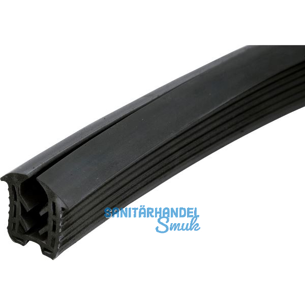 IAM DESIGN Gummidichtung f�r Glasst�rke 8,0-10,76mm,Nut 24x24mm,Kunststoff/EPDM