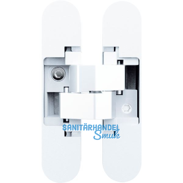 ANSELMI T�rband verdeckt AN 140 3D, Zinkdruckguss wei�