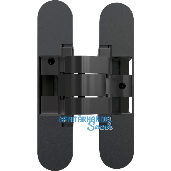 ANSELMI T�rband verdeckt AN 141 3D FVZ, Zinkdruckguss schwarz