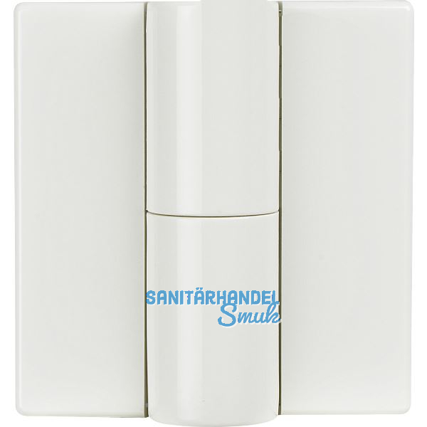 HEWI Aufschraubband B9505.50, links, Stahl/Kunststoff wei�