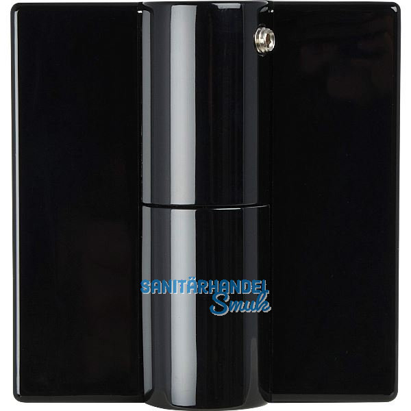 HEWI Aufschraubfederband B9505.75, rechts, Stahl/Kunststoff schwarz