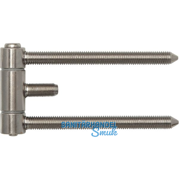 Stahlzargenband 3-tlg. brandschutztauglich, mit Aush�ngesicherung, vernickelt