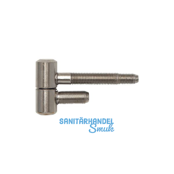 SFS Stahlzargenband 2-tlg. Band 16x41mm,Stahl vernickelt