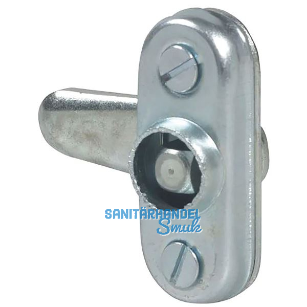 IBFM Riegel f�r Metallt�ren/Schr�nke, 48 x 19 x 19 mm, Stahl verzinkt