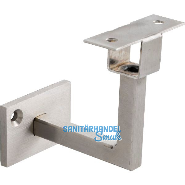 IAM DESIGN Handlauftr�ger f�r LED Beleuchtung, eckig, Edelstahl
