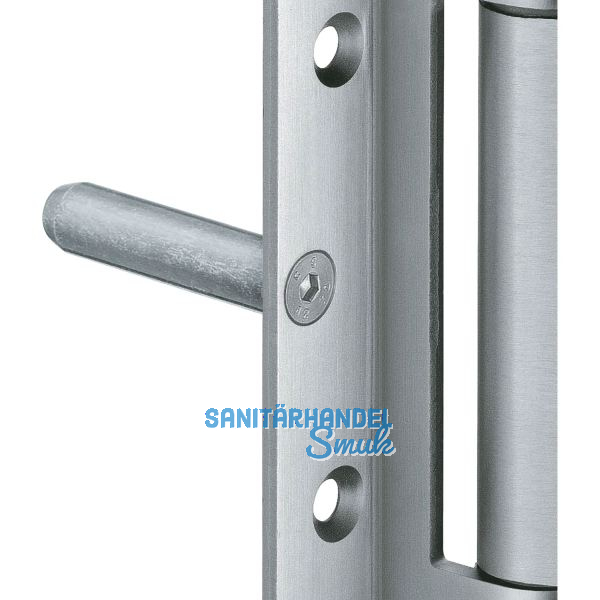 SIMONSWERK Tragzapfen 12 x 50 mm, m. Schraube M5 x 14 Stahl vernickelt