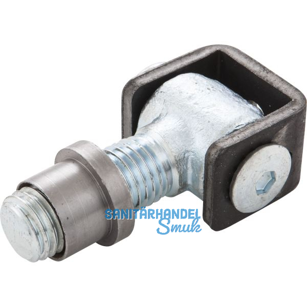 Anschwei�band verstellbar, Typ C, Stahl blank/verzinkt M 24