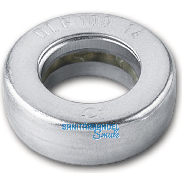 Kugellagerlaufring f�r Konstruktionsb�nder Stift 14 mm, � 25 mm, Stahl verzinkt