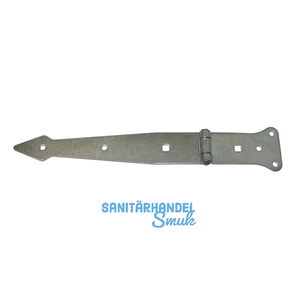 Werfgeh�nge 200 mm, H�he 35 mm, St�rke 2,5 mm, Stahl verzinkt